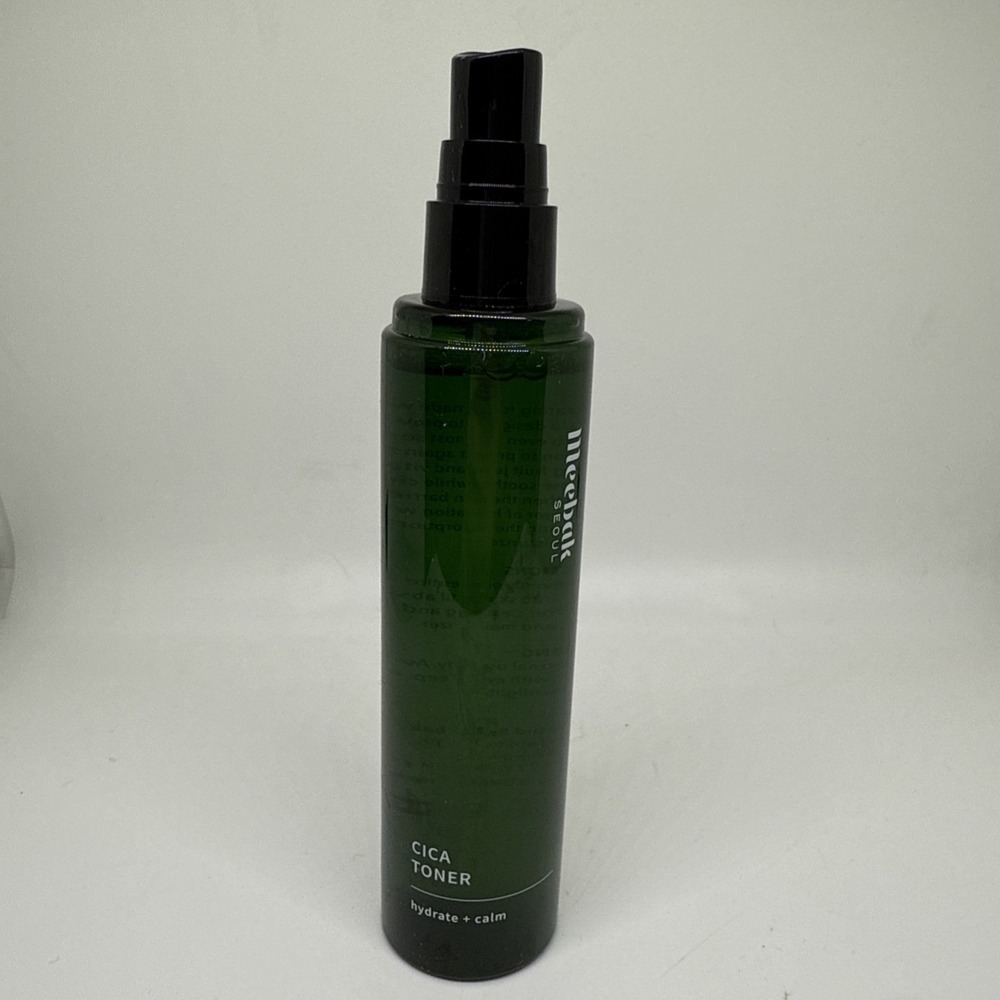Meebak Cica Toner Hydrate & Calm Korean Face Mist 4 Oz No Lid